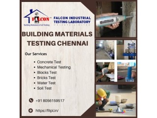 Building Materials Testing  Chennai | Falcon Industrial Testing Laboratory