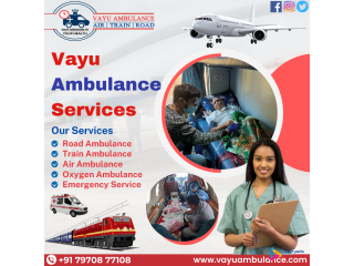 Vayu Air Ambulance Services in Patna - Ventilator Is Available On The Move