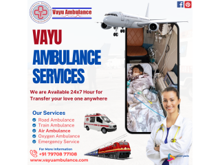 Vayu Ambulance Services in Kankarbagh - Life-Saving Transportation