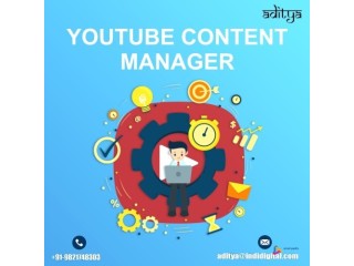 Looking for YouTube Content Manager