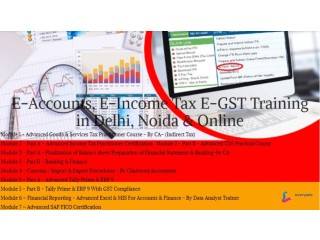 Best Accounting Course in Delhi,110092,  [ GST Update 2025] by SLA Accounting Institute