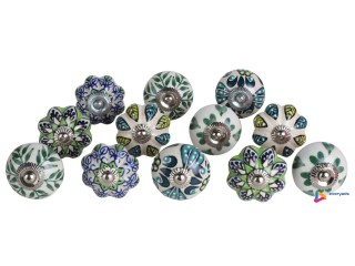 Perilla Home: Ceramic Cabinet Door Knobs Collection