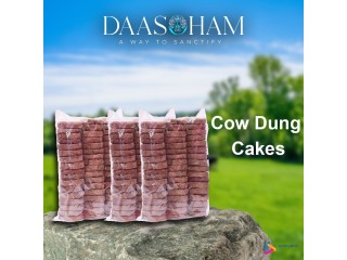 Cow Dung Cakes  For Soma Yagna  In Delhi