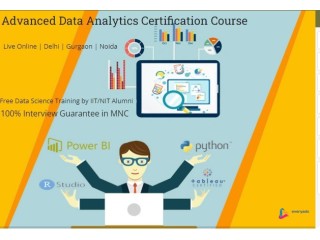 How is Power BI, Tableau and Alteryx transforming predictive analytics in Data Analytics ? Job Oriented Institute for Data Analyst, 110032