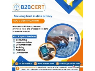 SOC 2 Certification in Hyderabad for SaaS Companies  B2Bcert