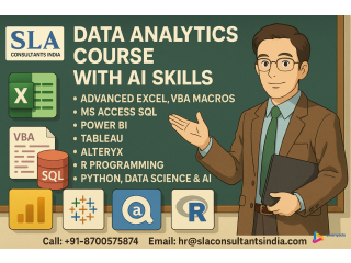 Data Analyst Course in Noida, Sector 63, Free Data Science with AI by SLA Consultants Noida, Update Skills for 2026 Jobs,