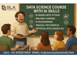 Best Data Science Course with Placement Assistance, Upskills with AI for 2026, by SLA Consultants Noida,