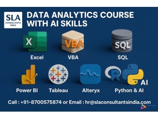 Become a Job-Ready Data Analyst with SLA Consultants India in Delhi at SLA Consultants India
