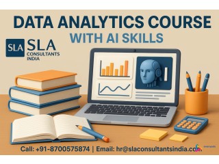Get Certified with SLA Consultants India  Data Analyst Course in Delhi