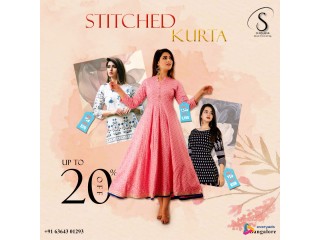 Embroidered Cotton Kurti Online India Everyday Ethnic & Festive Wear