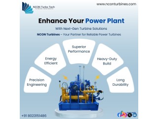 Innovative Steam Turbine Manufacturers Driving Industrial Energy Efficiency