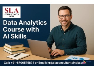 Certification with Job Support Course in Data Analytics, Enrich with AI Skills for 2026, by SLA Consultants India