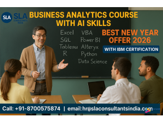 Need Recommendation About Choosing Business Analyst Courses in Delhi, Modernize Job with AI Skills in 2026, by SLA Consultants India,