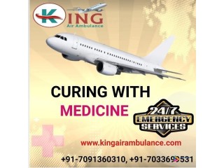 Choose from Top-class King Air Ambulance Services in Varanasi at Affordable Prices