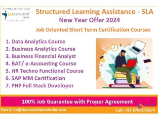Job Guarantee Data Analyst Course, Delhi, Noida, Ghaziabad, SLA Institute, Power BI, Tableau, Training Certification, 100% Job, 2024 Offer,