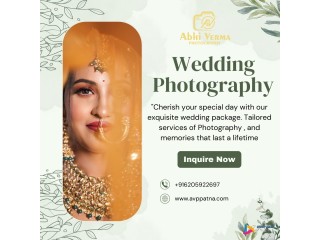 Abhi Verma is the Best Wedding Photographer in Patna with Latest Equipment