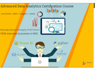 Join Data Analytics Coaching in Delhi, Connaught Place, with Free R & Python Certification at SLA Institute, 100% Job with Best Salary