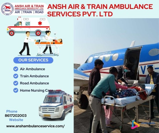 ansh-air-ambulance-services-in-guwahati-with-well-skilled-medical-team-big-0