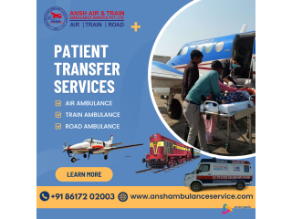 Ansh Train Ambulance Services in Ranchi with State-of-the-Art Medical Equipment