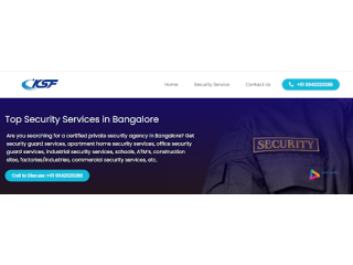 Top Security Services in Bangalore