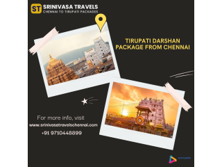 Tirupati Tour Packages From Chennai | Srinivasa Travels Chennai