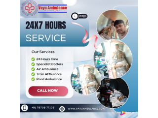 Vayu Ambulance Services in Ranchi Provides 24/7 Emergency Transfer