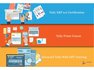 Best Tally Certification in Laxmi Nagar, Delhi with Free Accounting, GST & Excel Certification, 100% Job