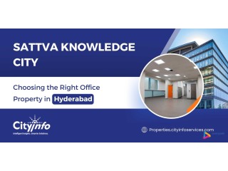 Sattva Knowledge City: Transforming Your Commercial Real Estate Needs
