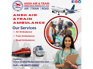Ansh Air Ambulance Service in Kolkata To Meet The Specific Needs of Each Patient