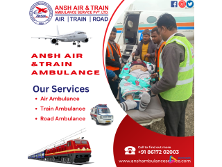 Ansh Air Ambulance Service in Guwahati - Highest Level Of Patient Care And Comfort