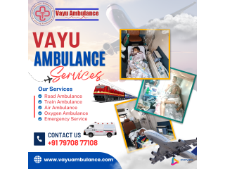 Vayu Air Ambulance Services in Patna: The Preferred Choice for Hospital Treatment