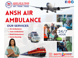 Ansh Air Ambulance Service In Patna For Seamless Patient Transfer