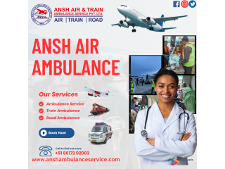 Ansh Air Ambulance Services in Patna  Move-in Medical Need