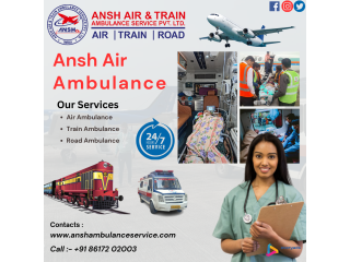 Ansh Air Ambulance Services in Patna  Treatment in Hospital Get Easy In another City