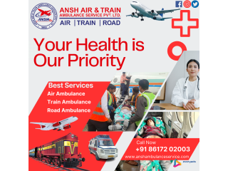 Ansh Air Ambulance Services in Ranchi  Immediate Medical Flight Is Ready