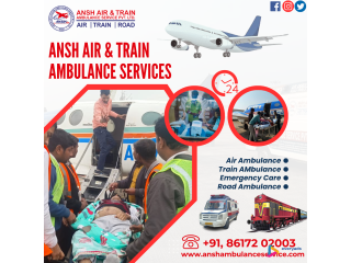Take Off The Flight With All Medical Support - Ansh Air Ambulance Services in Patna