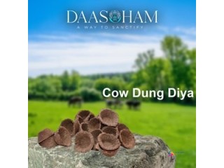 Cow dung cakes for Vastu Puja