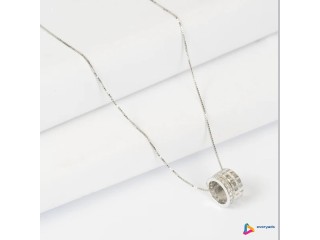 Buy Chain with Ring Pendant Online | Silverare