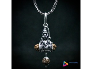 Embrace Divine Strength with the Lord Shiva Pendant by Jewller Design