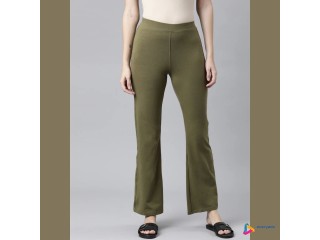 Buy Womens Flare Pants Online | Gocolors